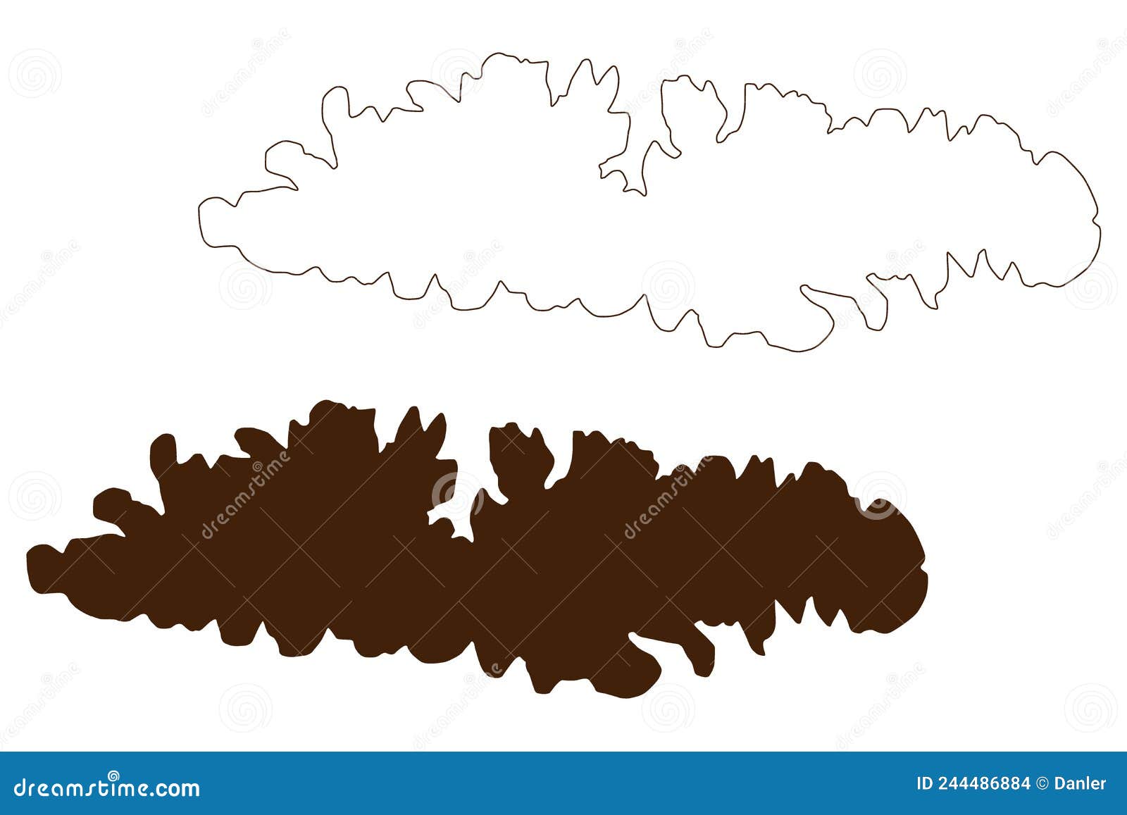 scedro island republic of croatia, adriatic sea map  , scribble sketch ÃÂ Ãâ¡edro map